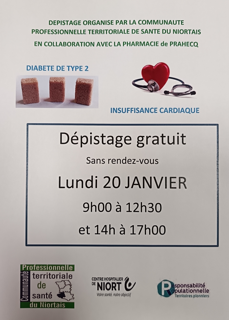 DEPISTAGE GRATUIT DIABETE