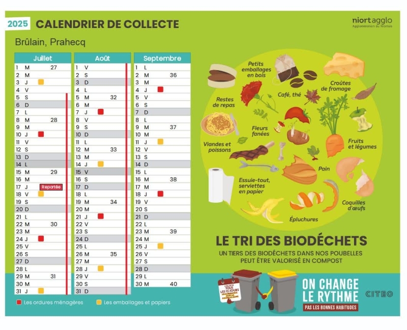 PLANNING RAMASSAGE DES POUBELLES