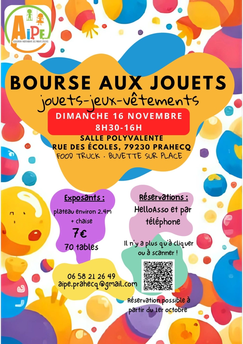 BOURSE AUX JOUETS-AIPE