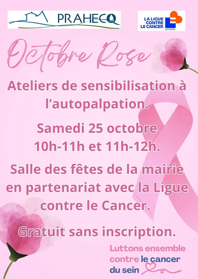 ATELIER SENSIBILISATION AUTOPALPATION