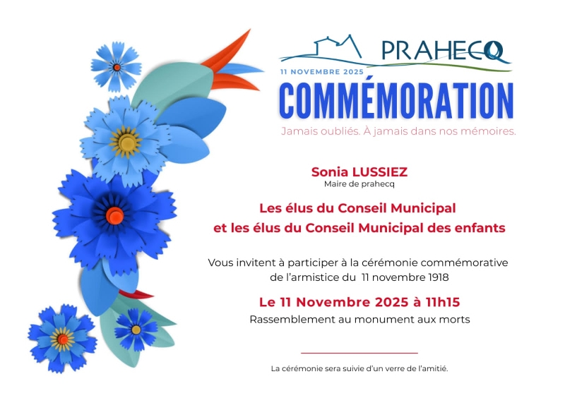 COMMEMORATION 11 NOVEMBRE
