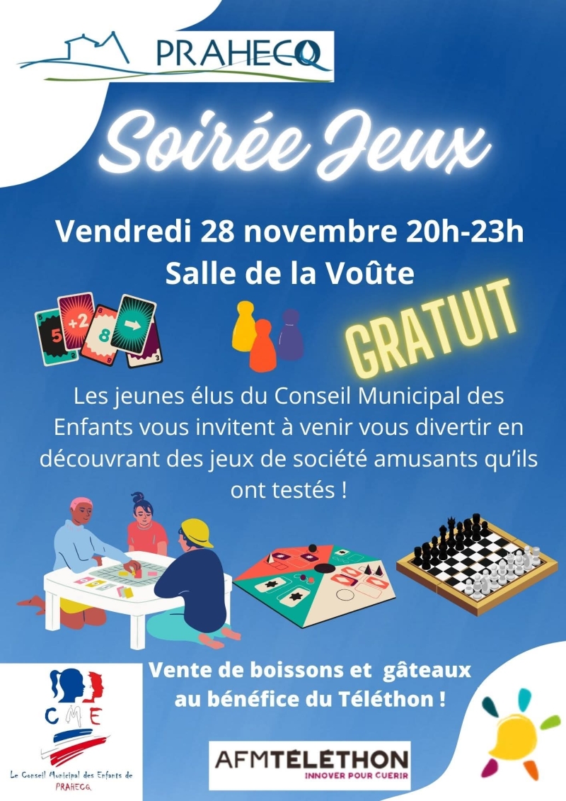 SOIREE JEUX CME