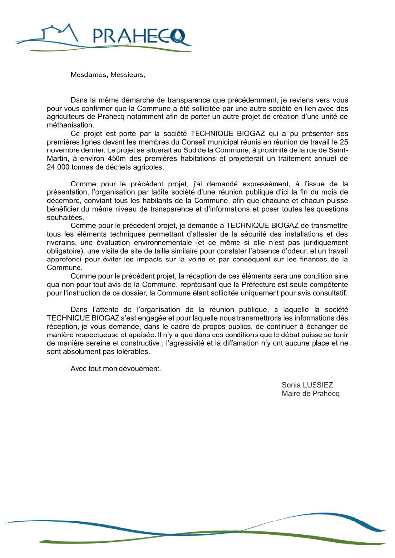 COMMUNICATION MADAME LE MAIRE #3