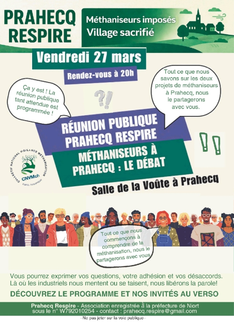 PRAHECQ RESPIRE-DEBAT METHANISEUR