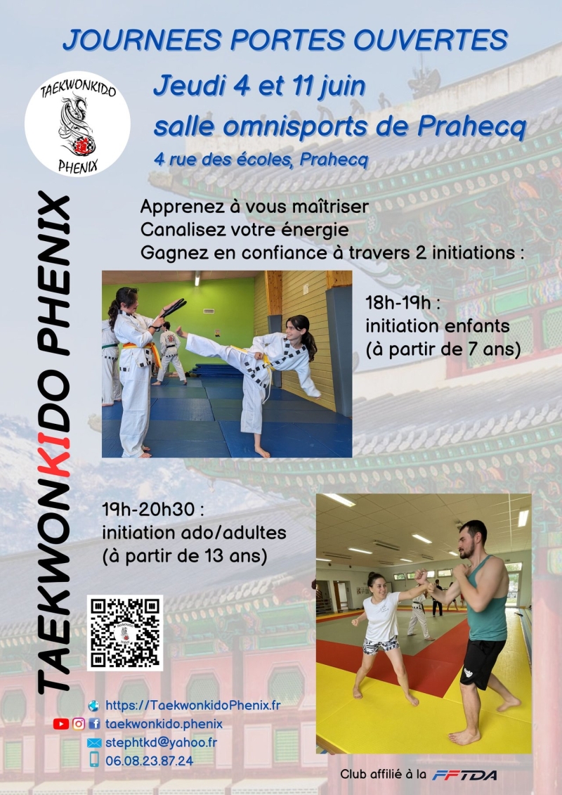 PORTES OUVERTES - TAEKWONKIDO