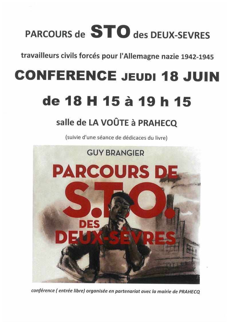 CONFERENCE-PARCOURS DE STO DES DEUX-SEVRES