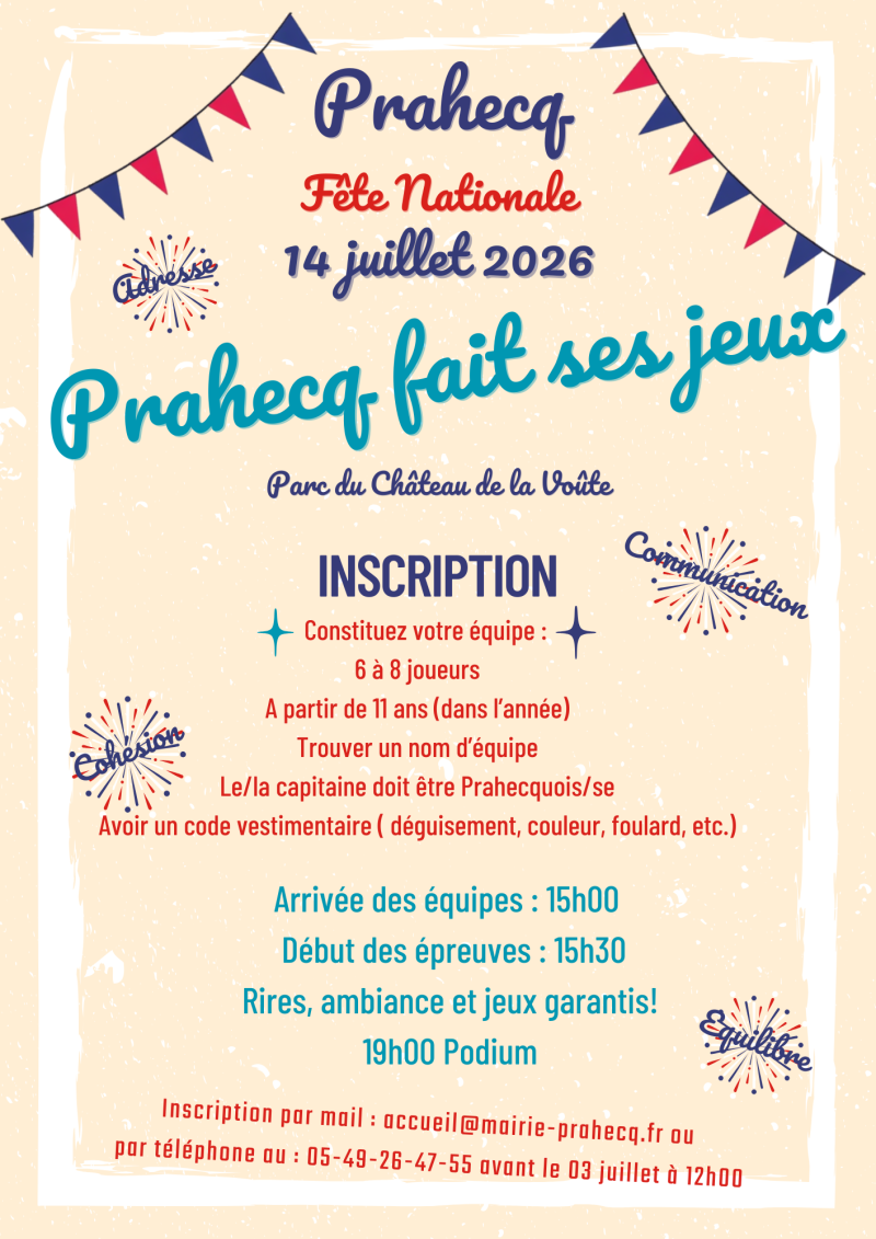 PRAHECQ FAIT SES JEUX
