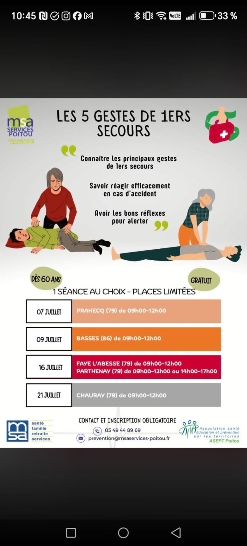 GESTES QUI SAUVENT