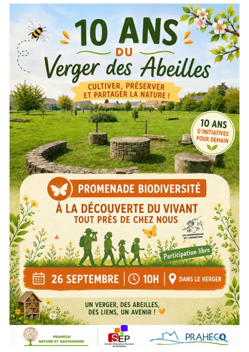 10 ANS DU VERGER DES ABEILLES